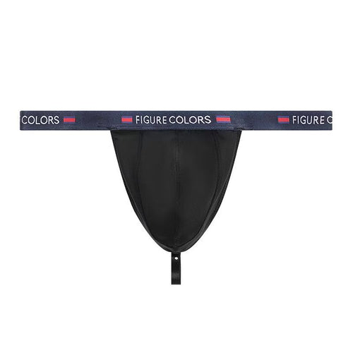 Men's Ice Silk Low Rise Narrow Side Thong