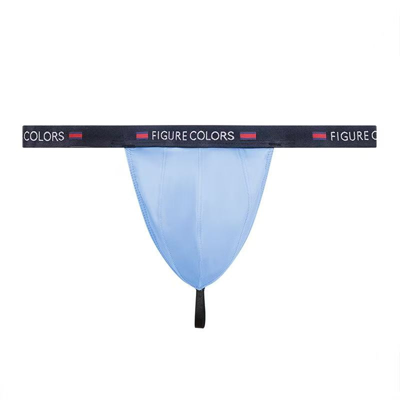Men's Ice Silk Low Rise Narrow Side Thong