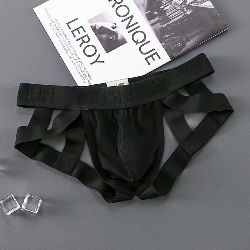 Men's Low-Rise Breathable Gym Briefs | Lift Support Underwear
