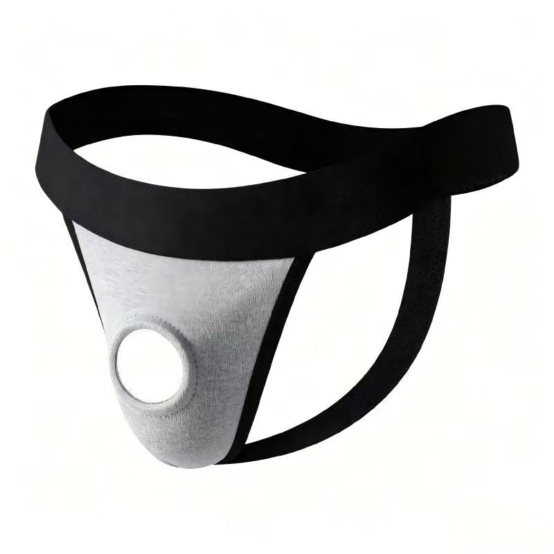 Men’s Underwear with a 4.5 cm Diameter Opening and Built-In Silicone Ring
