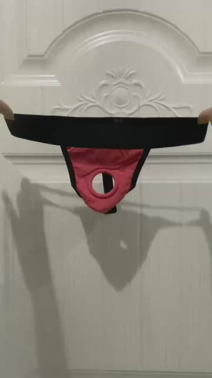 Men’s Underwear with a 4.5 cm Diameter Opening and Built-In Silicone Ring