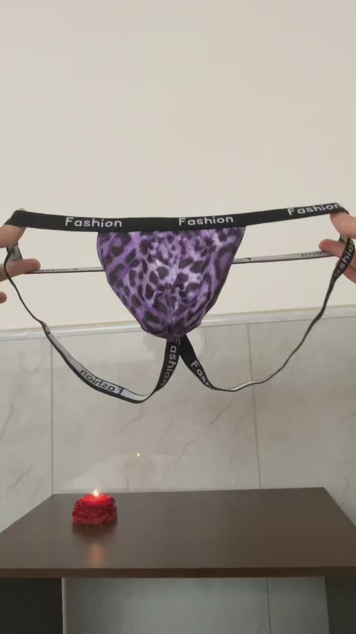 Men's Sexy Cotton Thong Underwear – Breathable & Comfortable