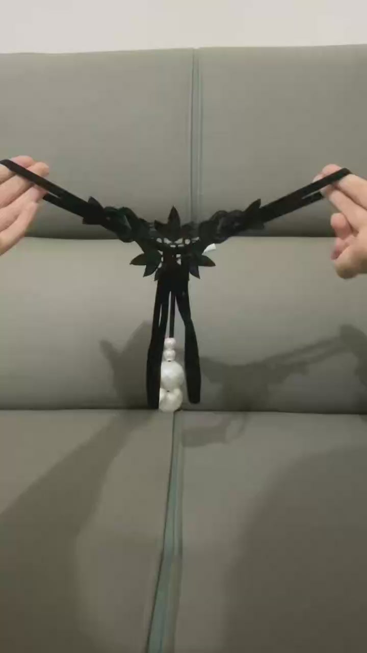 Women's Large Pearl Thong Underwear – Sexy Lingerie