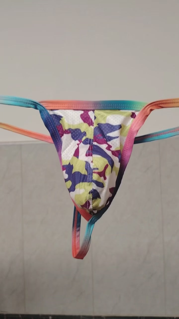 Men's Camouflage Thong Underwear – Bold & Sexy